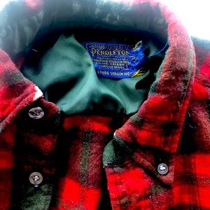 Pendleton unisex long sleeve flannel Size S Vintage